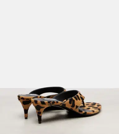 Alaïa Alaïa Infradito 55 calf hair thong sandals | Thumbnail 4 Alaïa Alaïa Infradito 55 calf hair thong sandals | Thumbnail 4