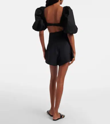 ADRIANA DEGREAS High-rise cotton-blend shorts | Thumbnail 5 ADRIANA DEGREAS High-rise cotton-blend shorts | Thumbnail 5