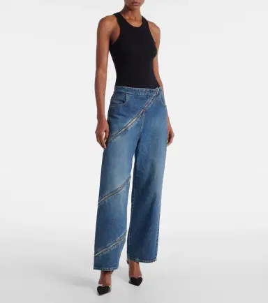 Alaïa Alaïa Caur 90 suede and PVC slingback pumps | Thumbnail 5 Alaïa Alaïa Caur 90 suede and PVC slingback pumps | Thumbnail 5
