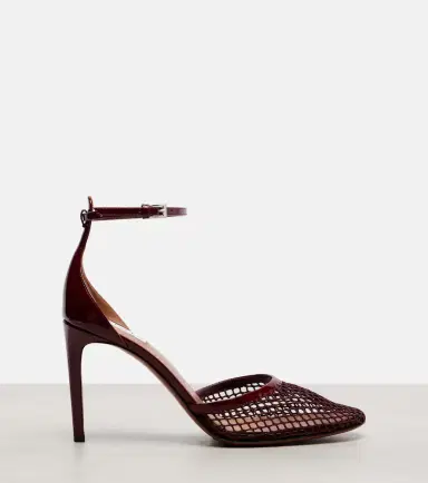 Alaïa Alaïa 90 fishnet pumps | Thumbnail 3 Alaïa Alaïa 90 fishnet pumps | Thumbnail 3