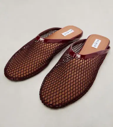 Alaïa Alaïa Fishnet mules | Thumbnail 2 Alaïa Alaïa Fishnet mules | Thumbnail 2