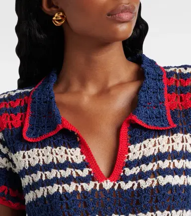 Anna Kosturova Crochet cotton crop top | Thumbnail 2 Anna Kosturova Crochet cotton crop top | Thumbnail 2