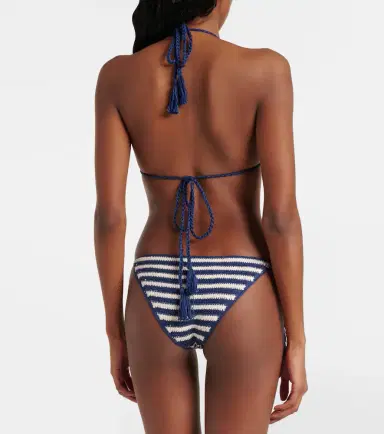 Anna Kosturova Gabrielle crochet cotton bikini bottoms | Thumbnail 4 Anna Kosturova Gabrielle crochet cotton bikini bottoms | Thumbnail 4