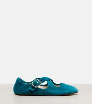 Alaïa Alaïa Velvet ballet flats | Thumbnail 2 Alaïa Alaïa Velvet ballet flats | Thumbnail 2