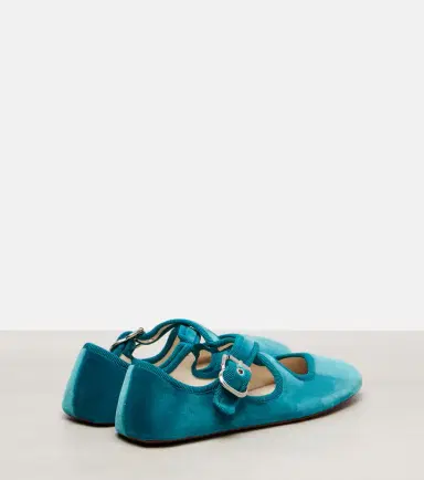 Alaïa Alaïa Velvet ballet flats | Thumbnail 4 Alaïa Alaïa Velvet ballet flats | Thumbnail 4