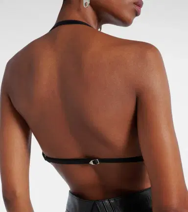 The Attico Fringed halterneck bralette | Thumbnail 3 The Attico Fringed halterneck bralette | Thumbnail 3