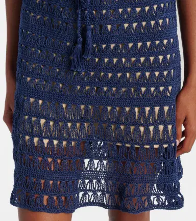 Anna Kosturova Crocheted cotton minidress | Thumbnail 3 Anna Kosturova Crocheted cotton minidress | Thumbnail 3