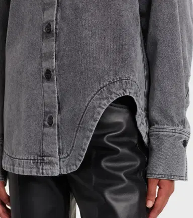 The Attico Denim shirt | Thumbnail 4 The Attico Denim shirt | Thumbnail 4