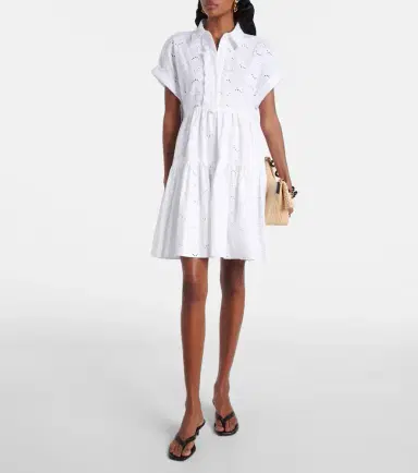 Dorothee Schumacher Summer Blossom broderie anglaise minidress | Thumbnail 2 Dorothee Schumacher Summer Blossom broderie anglaise minidress | Thumbnail 2