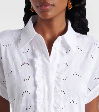 Dorothee Schumacher Summer Blossom broderie anglaise minidress | Thumbnail 3 Dorothee Schumacher Summer Blossom broderie anglaise minidress | Thumbnail 3