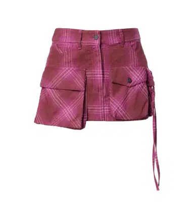 The Attico Fay cotton and wool-blend miniskirt | Thumbnail 1 The Attico Fay cotton and wool-blend miniskirt | Thumbnail 1
