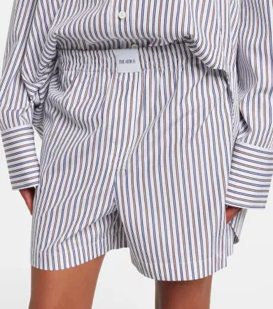 The Attico Striped cotton shorts | Thumbnail 4 The Attico Striped cotton shorts | Thumbnail 4