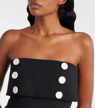 Karla Colletto Embellished strapless swimsuit | Thumbnail 2 Karla Colletto Embellished strapless swimsuit | Thumbnail 2