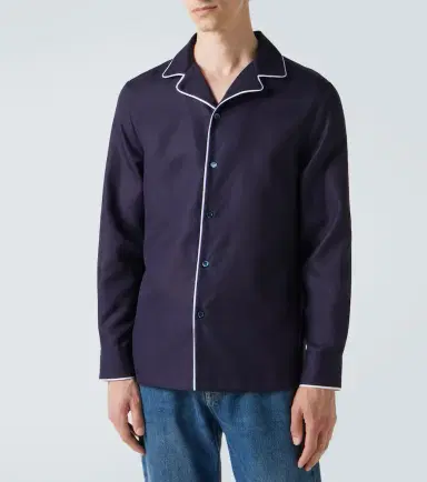Brunello Cucinelli Cotton pajama shirt | Thumbnail 3 Brunello Cucinelli Cotton pajama shirt | Thumbnail 3