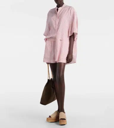Stella McCartney Striped silk shirt | Thumbnail 5 Stella McCartney Striped silk shirt | Thumbnail 5