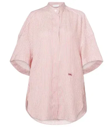 Stella McCartney Striped silk shirt | Thumbnail 1 Stella McCartney Striped silk shirt | Thumbnail 1