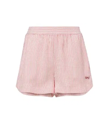 Stella McCartney Striped silk shorts | Thumbnail 1 Stella McCartney Striped silk shorts | Thumbnail 1