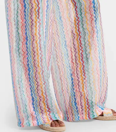 Missoni Zigzag sheer wide-leg pants | Thumbnail 2 Missoni Zigzag sheer wide-leg pants | Thumbnail 2