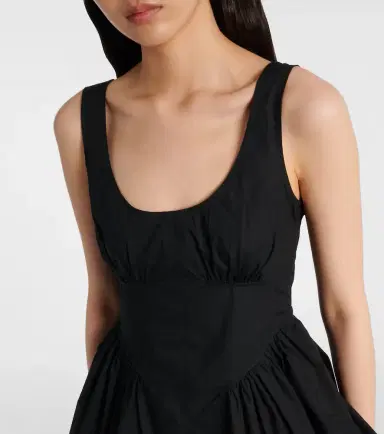 Proenza Schouler White Label Bader cotton-blend poplin top | Thumbnail 4 Proenza Schouler White Label Bader cotton-blend poplin top | Thumbnail 4