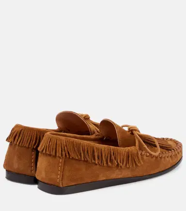 Isabel Marant Fitza fringed suede loafers | Thumbnail 3 Isabel Marant Fitza fringed suede loafers | Thumbnail 3