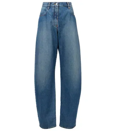 Alaïa Alaïa High-rise barrel-leg jeans | Thumbnail 1 Alaïa Alaïa High-rise barrel-leg jeans | Thumbnail 1