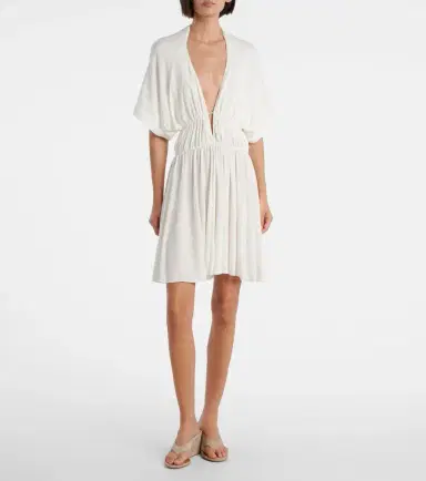 Alaïa Alaïa Gathered minidress | Thumbnail 5 Alaïa Alaïa Gathered minidress | Thumbnail 5