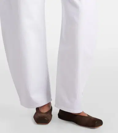 Alaïa Alaïa Mid-rise barrel-leg jeans | Thumbnail 5 Alaïa Alaïa Mid-rise barrel-leg jeans | Thumbnail 5