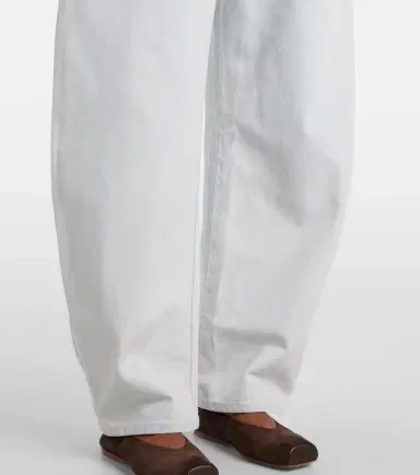 Alaia Alaïa Low-rise barrel-leg jeans | Thumbnail 2 Alaia Alaïa Low-rise barrel-leg jeans | Thumbnail 2