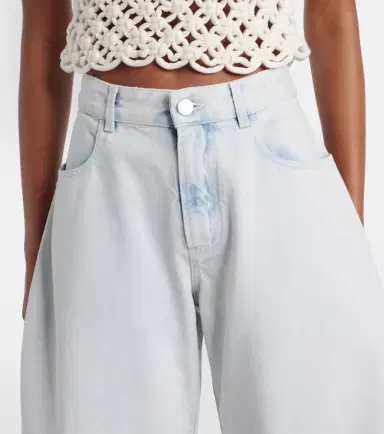 Alaia Alaïa Low-rise barrel-leg jeans | Thumbnail 5 Alaia Alaïa Low-rise barrel-leg jeans | Thumbnail 5