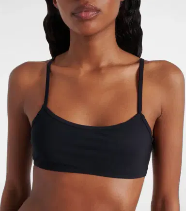 Alaïa Alaïa Pleated low-rise bikini | Thumbnail 4 Alaïa Alaïa Pleated low-rise bikini | Thumbnail 4