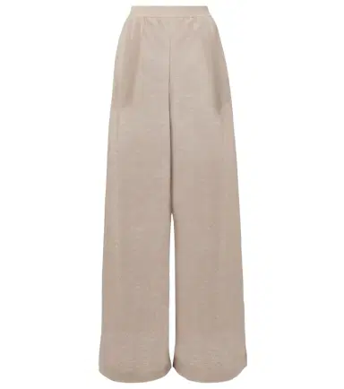Alaia Alaïa Linen and silk wide-leg pants | Thumbnail 1 Alaia Alaïa Linen and silk wide-leg pants | Thumbnail 1