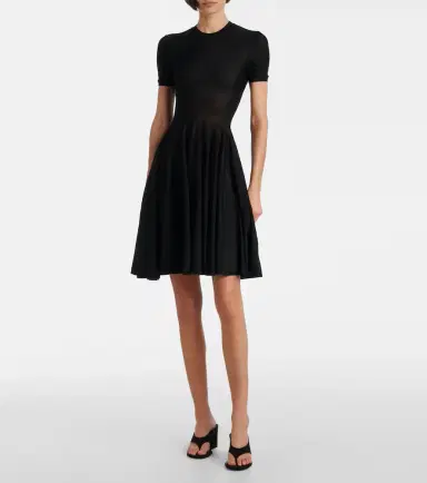 Alaïa Alaïa Skater wool minidress | Thumbnail 2 Alaïa Alaïa Skater wool minidress | Thumbnail 2
