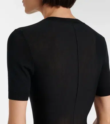 Alaïa Alaïa Skater wool minidress | Thumbnail 3 Alaïa Alaïa Skater wool minidress | Thumbnail 3