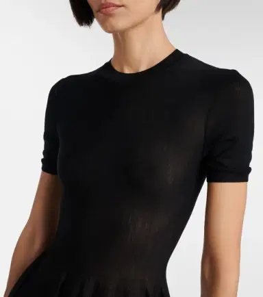 Alaïa Alaïa Skater wool minidress | Thumbnail 6 Alaïa Alaïa Skater wool minidress | Thumbnail 6