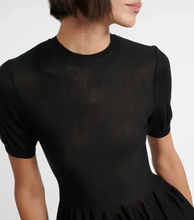 Alaïa Alaïa Peplum virgin wool top | Thumbnail 5 Alaïa Alaïa Peplum virgin wool top | Thumbnail 5