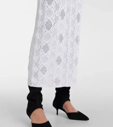 Alaia Alaïa Lace midi dress | Thumbnail 5 Alaia Alaïa Lace midi dress | Thumbnail 5