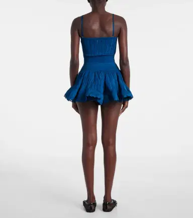Alaïa Alaïa Ribbed-knit skort | Thumbnail 2 Alaïa Alaïa Ribbed-knit skort | Thumbnail 2