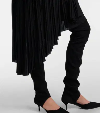 Alaïa Alaïa One-shoulder cutout midi dress | Thumbnail 4 Alaïa Alaïa One-shoulder cutout midi dress | Thumbnail 4