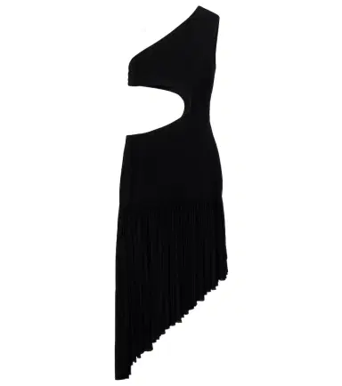 Alaïa Alaïa One-shoulder cutout midi dress | Thumbnail 1 Alaïa Alaïa One-shoulder cutout midi dress | Thumbnail 1