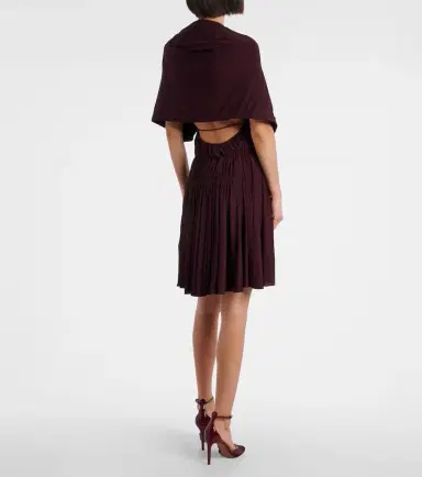 Alaïa Alaïa Gathered open-back minidress | Thumbnail 2 Alaïa Alaïa Gathered open-back minidress | Thumbnail 2