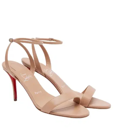 Christian Louboutin Miss Z 80 leather sandals | Thumbnail 1 Christian Louboutin Miss Z 80 leather sandals | Thumbnail 1