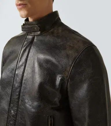 The Row Edrice leather jacket | Thumbnail 4 The Row Edrice leather jacket | Thumbnail 4
