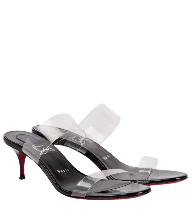 Christian Louboutin Just Nothing 55 PVC sandals | Thumbnail 1 Christian Louboutin Just Nothing 55 PVC sandals | Thumbnail 1