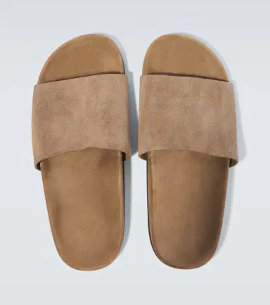 The Row Hugh suede slides | Thumbnail 5 The Row Hugh suede slides | Thumbnail 5
