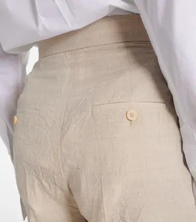 Max Mara Abisso virgin wool canvas shorts | Thumbnail 3 Max Mara Abisso virgin wool canvas shorts | Thumbnail 3