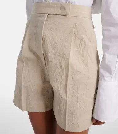 Max Mara Abisso virgin wool canvas shorts | Thumbnail 5 Max Mara Abisso virgin wool canvas shorts | Thumbnail 5