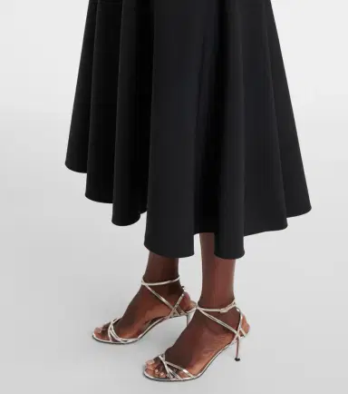 Oscar de la Renta Cutout wool-blend cocktail dress | Thumbnail 6 Oscar de la Renta Cutout wool-blend cocktail dress | Thumbnail 6