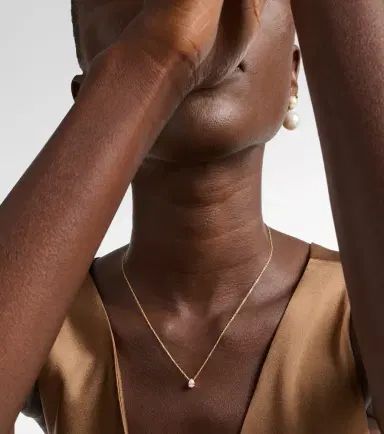 Sophie Bille Brahe Sky Simple 18kt gold necklace with diamond | Thumbnail 5 Sophie Bille Brahe Sky Simple 18kt gold necklace with diamond | Thumbnail 5