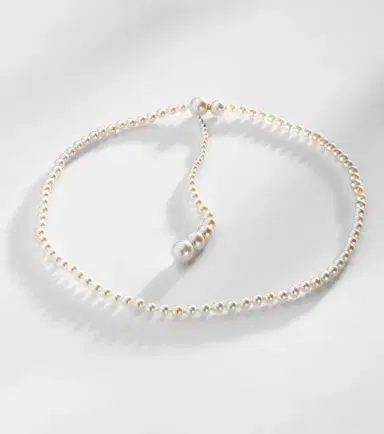 Sophie Bille Brahe La Belle Moon 14kt gold necklace with pearls | Thumbnail 2 Sophie Bille Brahe La Belle Moon 14kt gold necklace with pearls | Thumbnail 2
