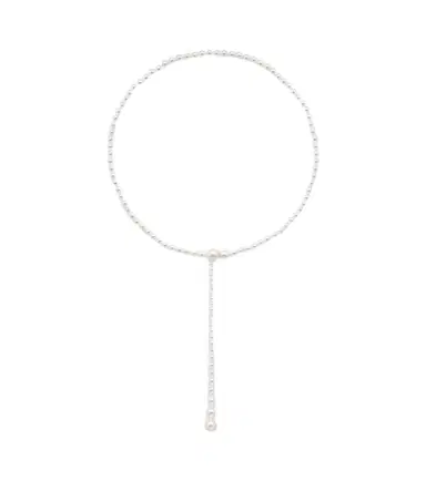 Sophie Bille Brahe La Belle Moon 14kt gold necklace with pearls | Thumbnail 1 Sophie Bille Brahe La Belle Moon 14kt gold necklace with pearls | Thumbnail 1